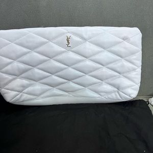 YSL puffer envelope clutch